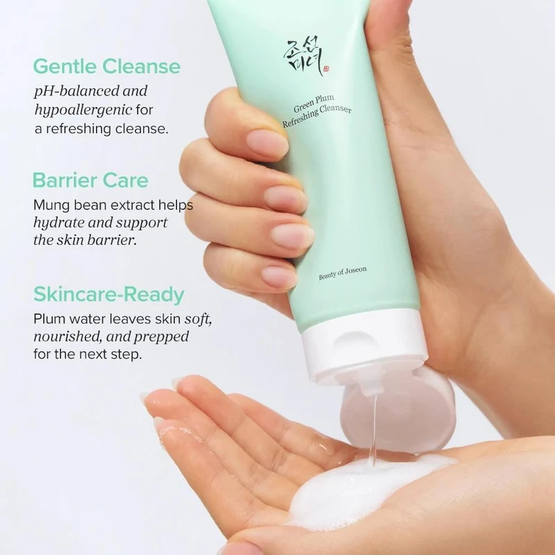 Beauty of Joseon Green Plum Refreshing Cleanser 100 ml 2