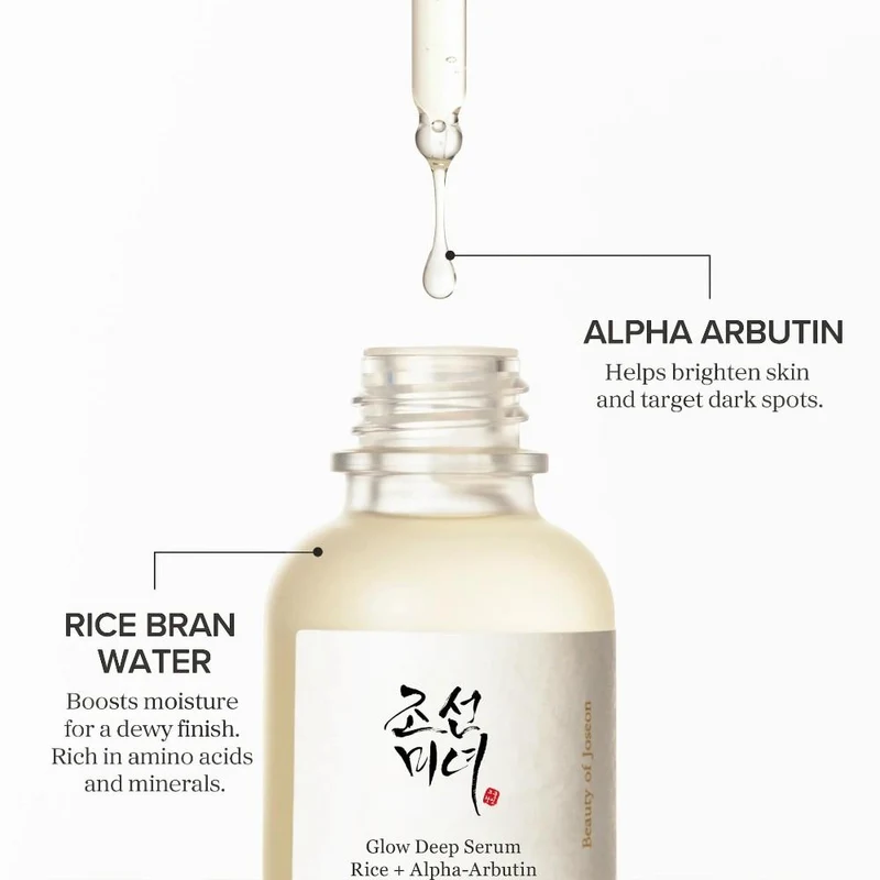 Beauty of Joseon Glow Deep Serum : Rice + Alpha-Arbutin 30 ml 4