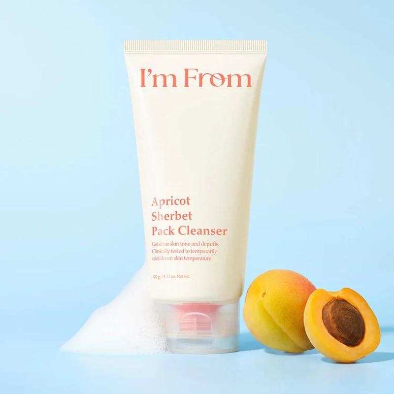 I’m from Apricot Sherbet Pack Cleanser 120 g 3
