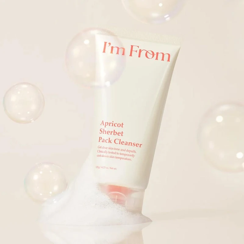 I’m from Apricot Sherbet Pack Cleanser 120 g 4