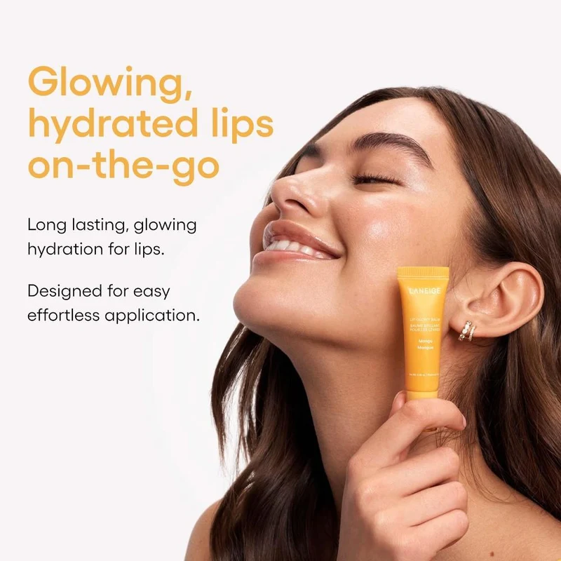 Laneige Lip Glowy Balm - Mango 4