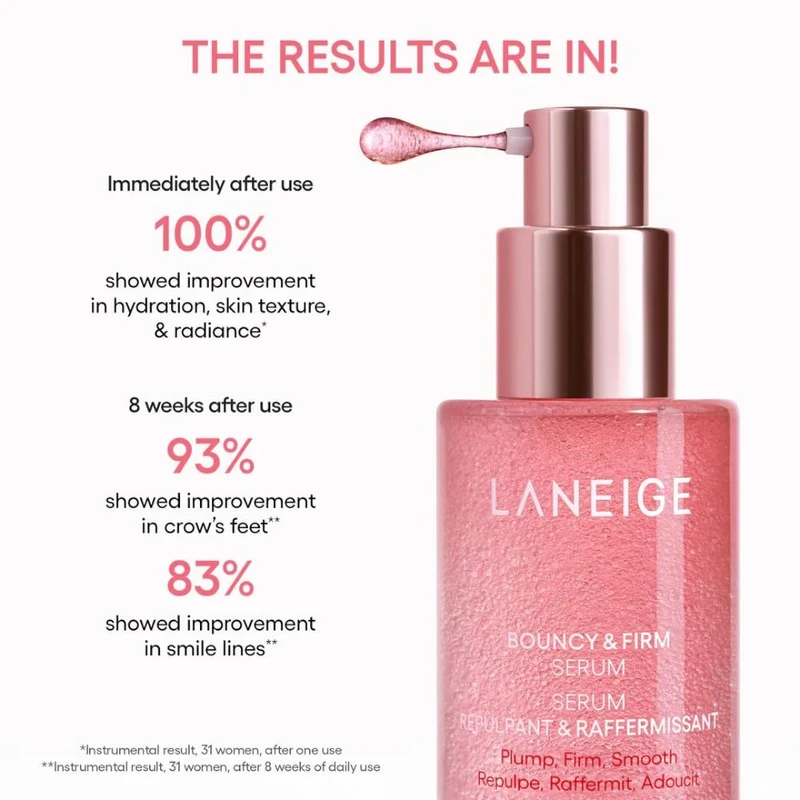 Laneige Bouncy & Firm Serum 30 ml 4