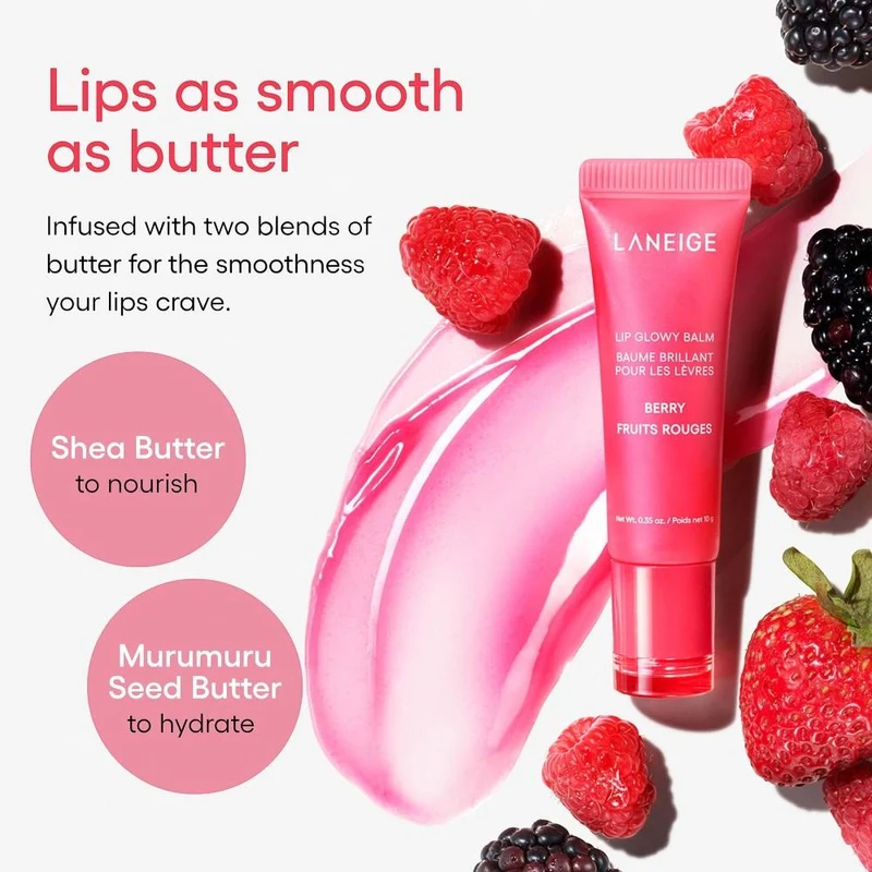 Laneige Lip Glowy Balm - Berry 3