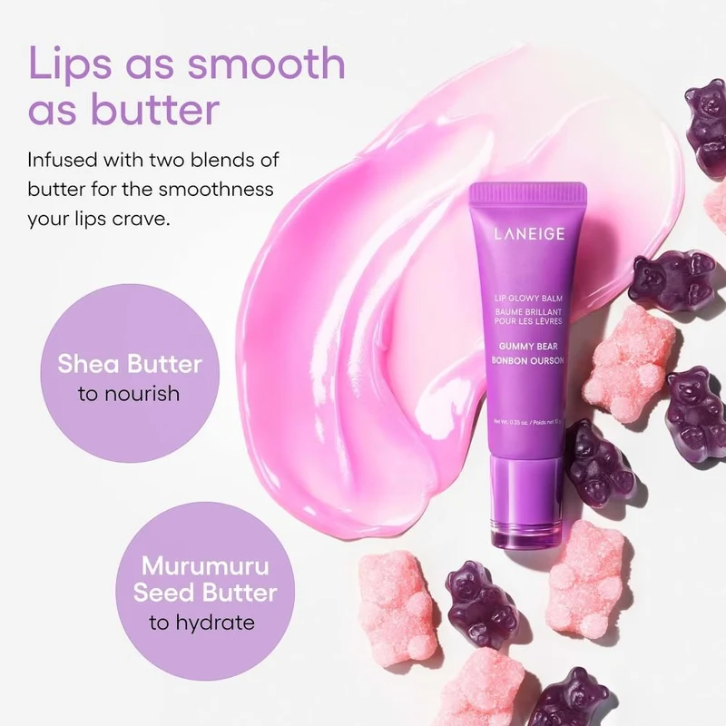 Laneige Lip Glowy Balm - Gummy Bear 3