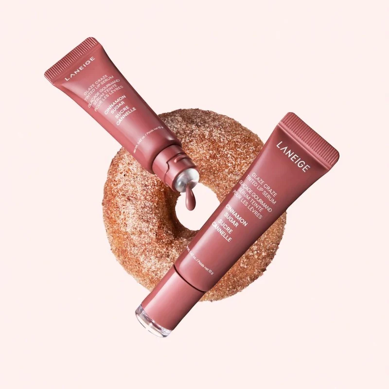 Laneige Glaze Craze Tinted Lip Serum - Cinnamon Sugar 4