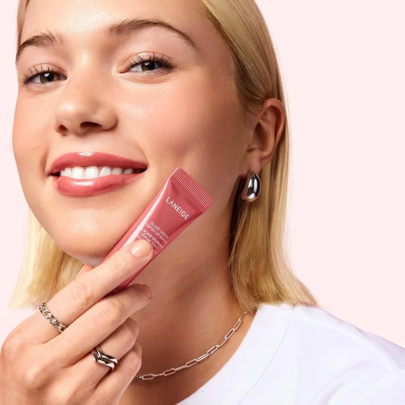 Laneige Glaze Craze Tinted Lip Serum - Peach Glaze 5