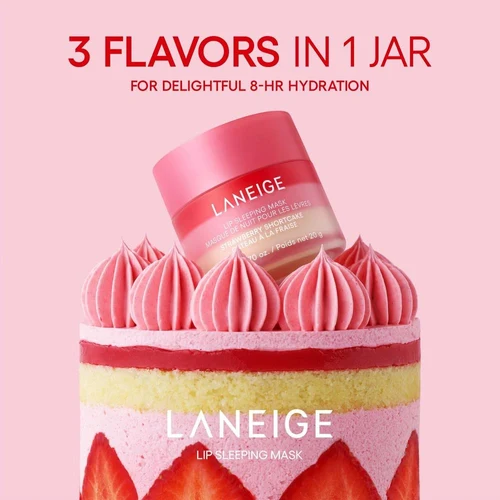 Laneige Lip Sleeping Mask - Strawberry Shortcake