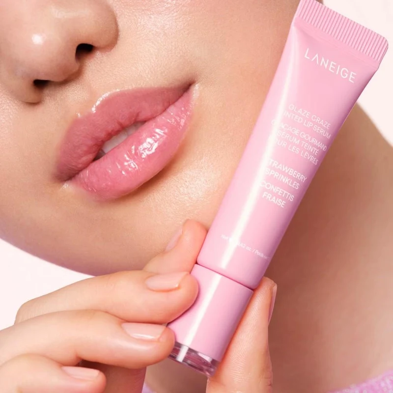 Laneige Glaze Craze Tinted Lip Serum - Strawberry Sprinkles 3