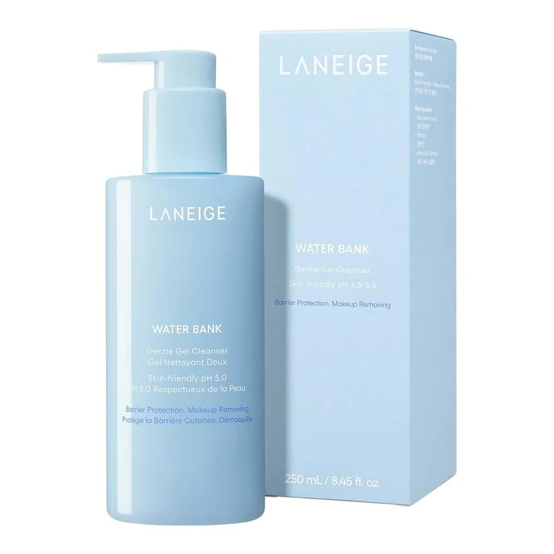 Laneige Water Bank Gentle Gel Cleanser 250 ml 2