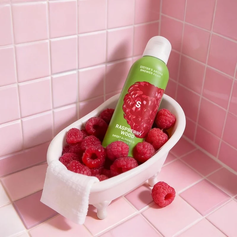 Sister’s Aroma Shower foam Raspberry Wood 200 ml 5