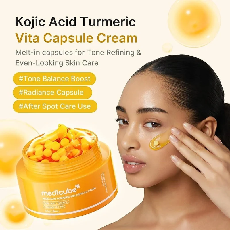 Medicube Kojic Acid Turmeric Vita Capsule Cream 53 gr 3