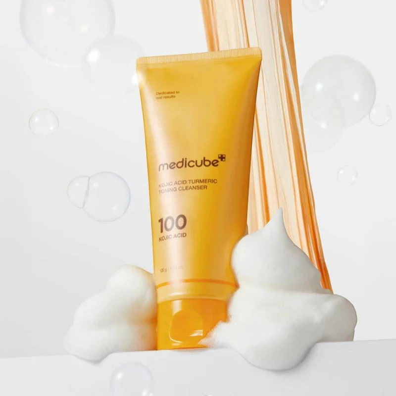 Medicube Kojic Acid Turmeric Toning Cleanser 120 g 3