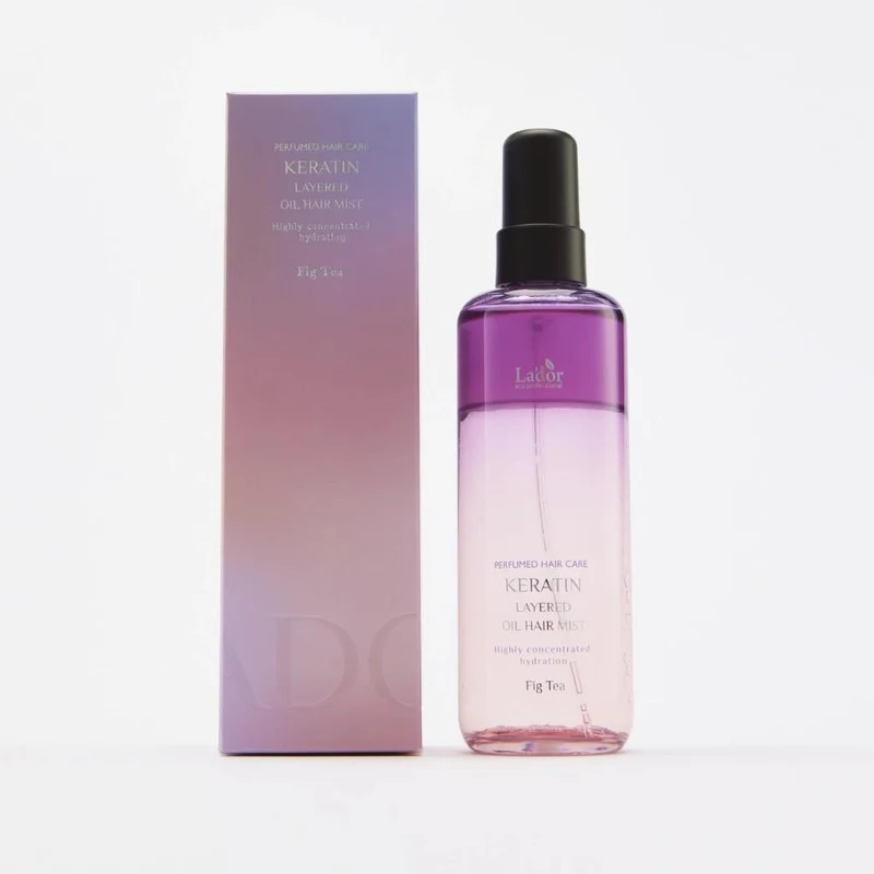 Lador Keratin Layered Oil Mist Fig Tea 130 ml 2