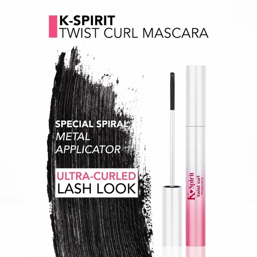 Flormar K-Spirit Twist Curl Mascara Black
