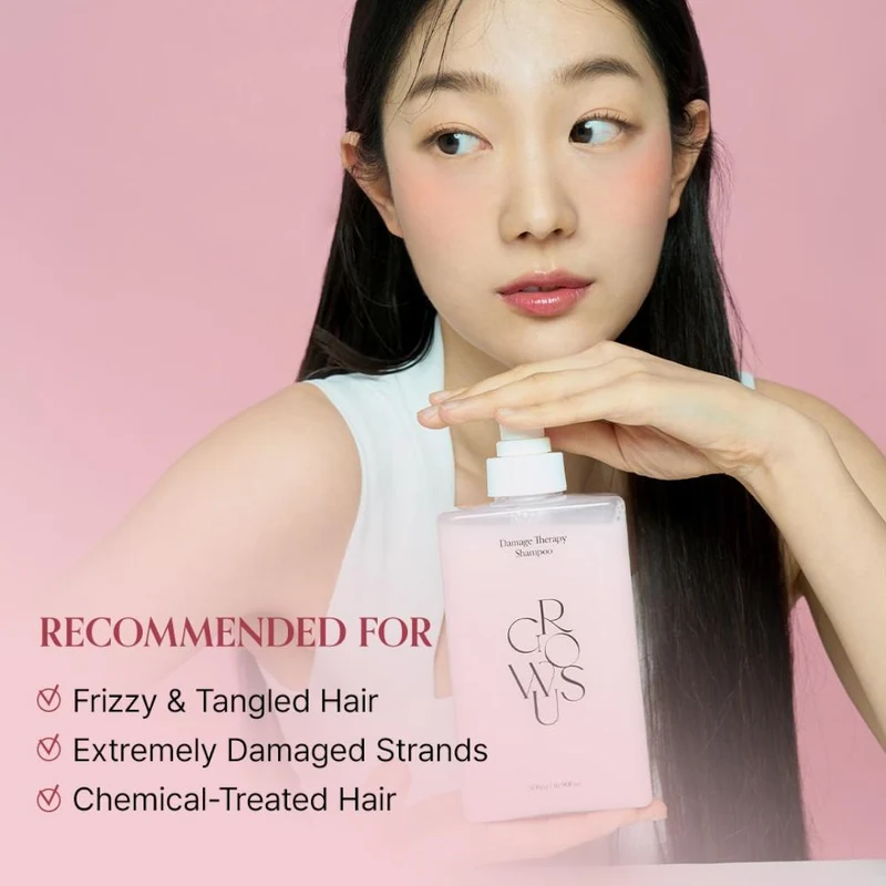 Growus Damage Therapy Shampoo 500 ml 4