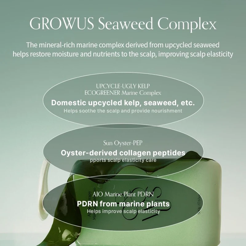 Growus Algae Therapy Mineral Shampoo 500 ml 3