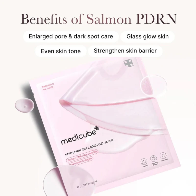 Medicube Salmon PDRN Pink Collagen Jelly Gel Mask 2