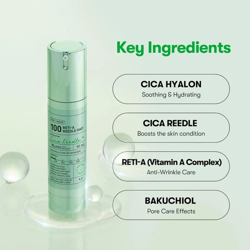 VT Cosmetics Reti-a reedle shot 100, 50 ml
