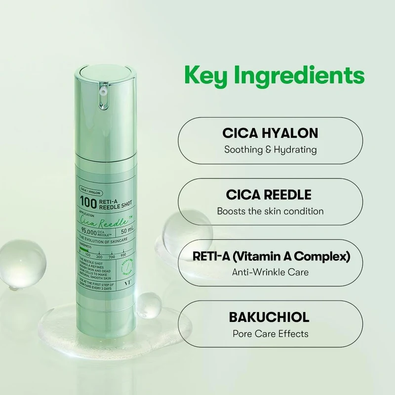 VT Cosmetics Reti-a reedle shot 100, 50 ml 5