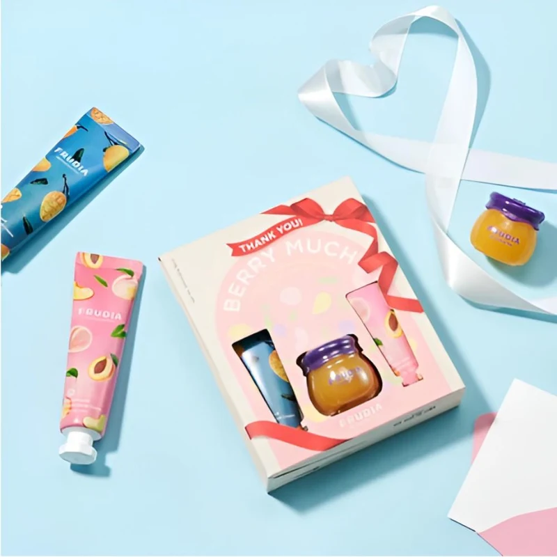 Frudia Thank You Berry Much Honey Lip Balm & Hand Cream Set 3 pcs 2