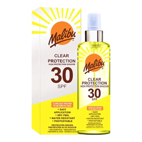 Malibu Clear Protection Spray SPF30 250 ml