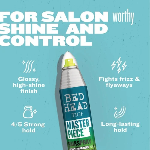 Tigi Bed Head Masterpiece Shiny Hairspray with Strong Hold 340 ml