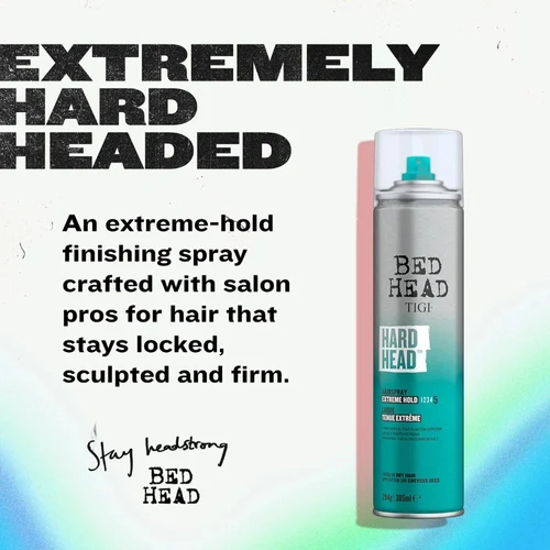 Tigi Bed Head Hard Head Hairspray Extra Strong Hold 385 ml