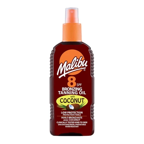 Malibu Bronzing Tanning Oil Spray with Coconut SPF8 100 ml