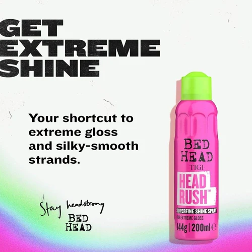 Tigi Bed Head Rush Shine Hair Spray 200 ml