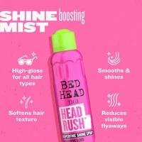 Tigi Bed Head Rush Shine Hair Spray 200 ml 3