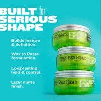 Tigi Bed Head Manipulator Matte Hair Wax Paste Strong Hold 57 g 3