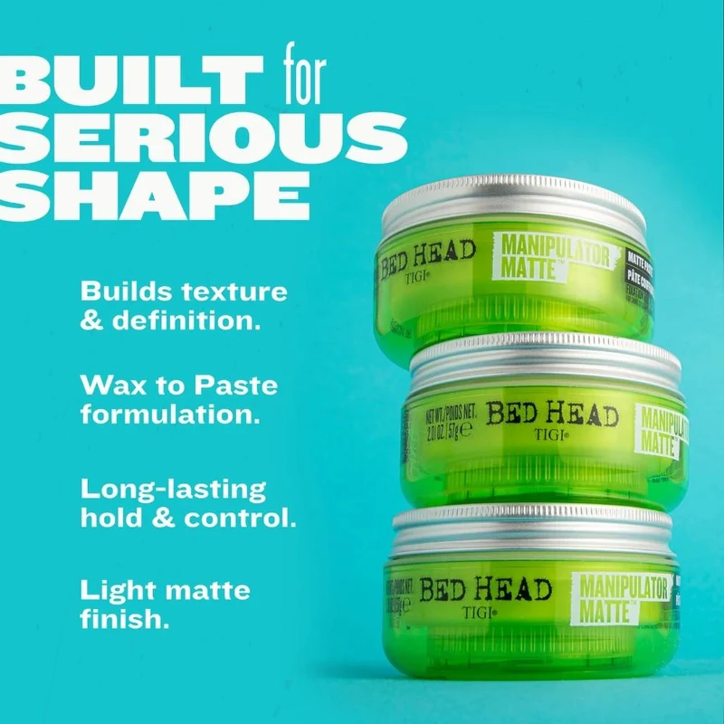 Tigi Bed Head Manipulator Matte Hair Wax Paste Strong Hold 57 g 3