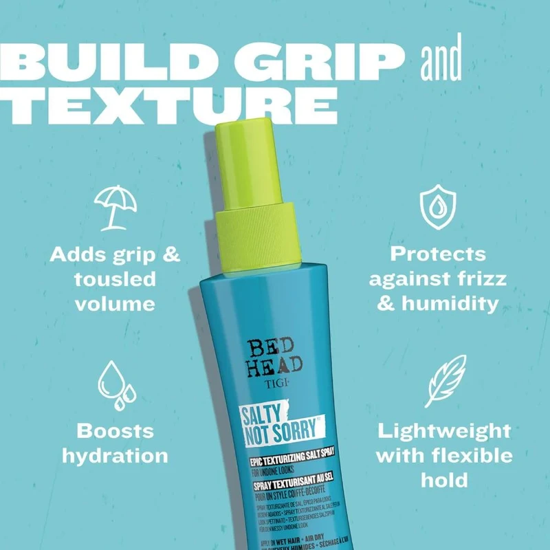 Tigi Bed Head Salty Not Sorry Texturizing  Salt Spray 100 ml 3