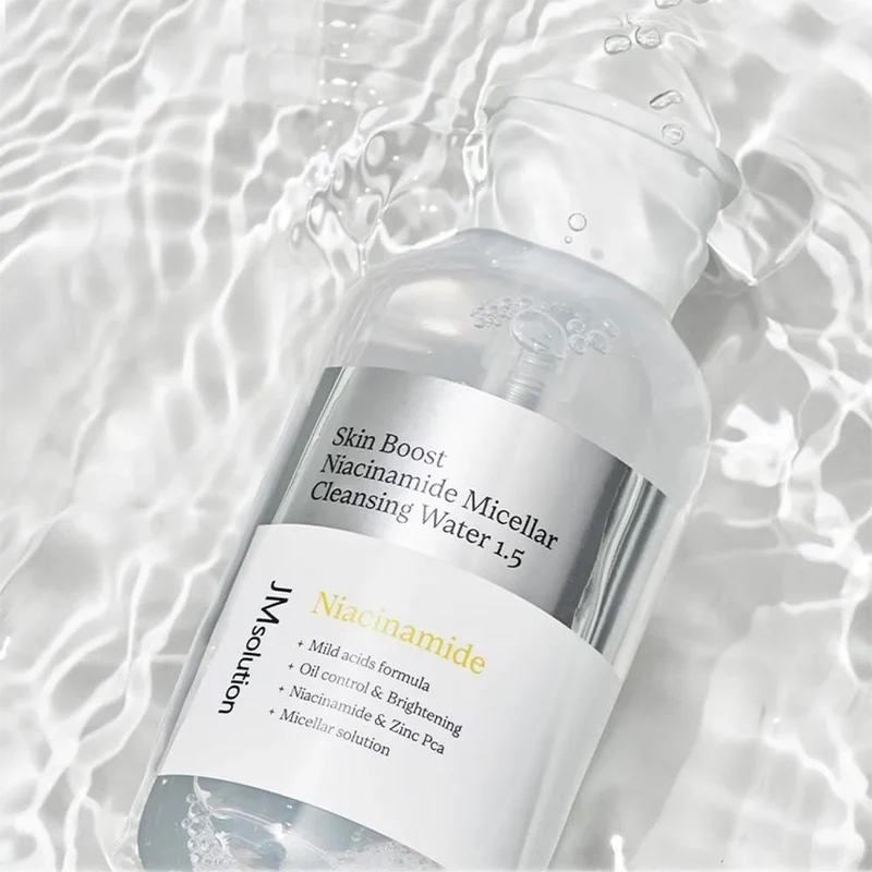 JMsolution Skin Boost Niacinamide Micellar Cleansing Water 1.5 500ml 2