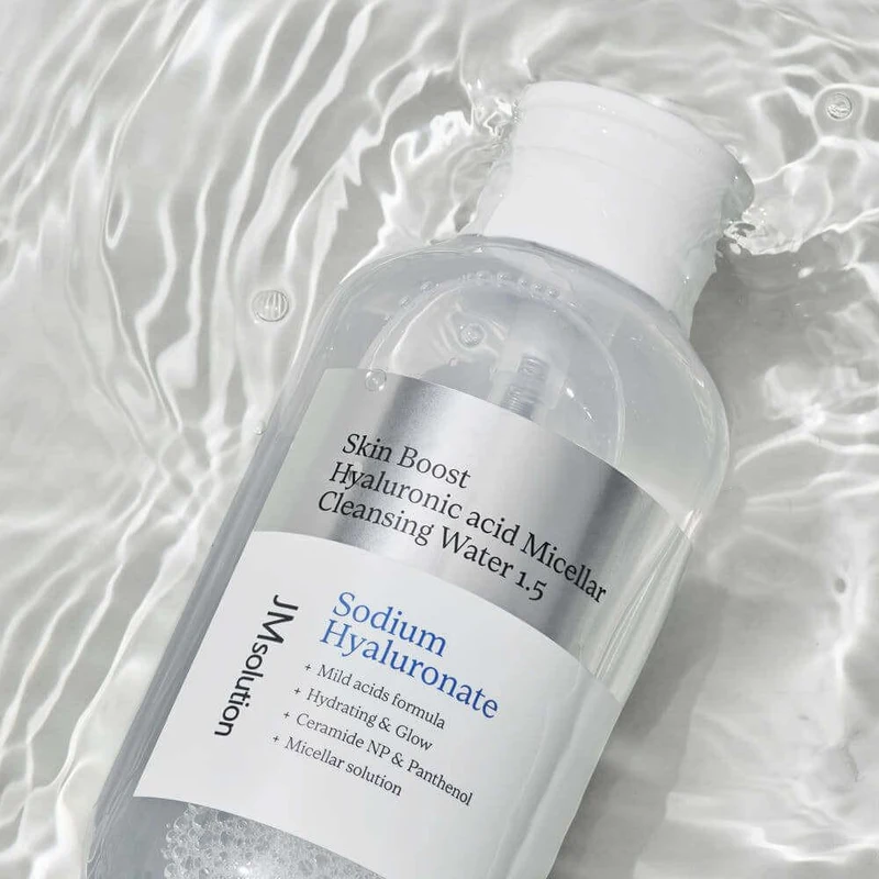 JMsolution Skin Boost Hyaluronic Acid Micellar Cleansing Water 1.5 500ml 2