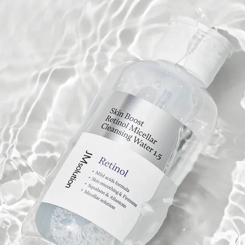 JMsolution Skin Boost Retinol Micellar Cleansing Water 1.5 500ml