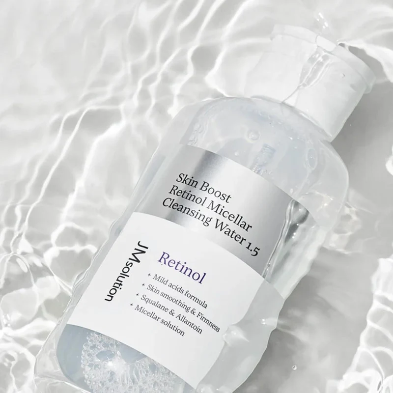 JMsolution Skin Boost Retinol Micellar Cleansing Water 1.5 500ml 2