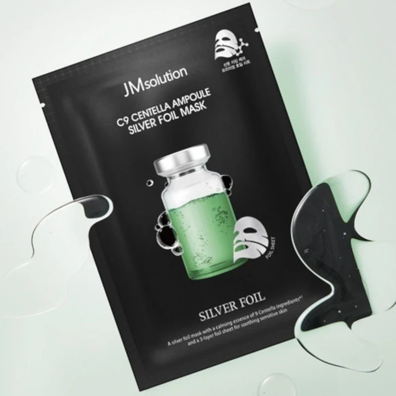 JMsolution C9 Centella Ampoule Silver Foil Mask 2