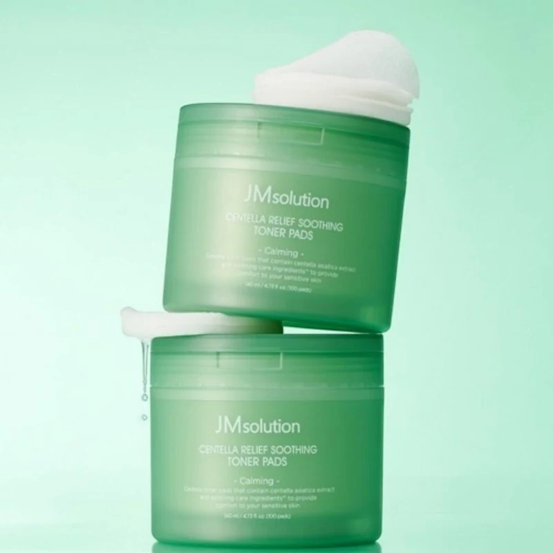 JMsolution Centella Relief Soothing Toner Pads 100pcs 2
