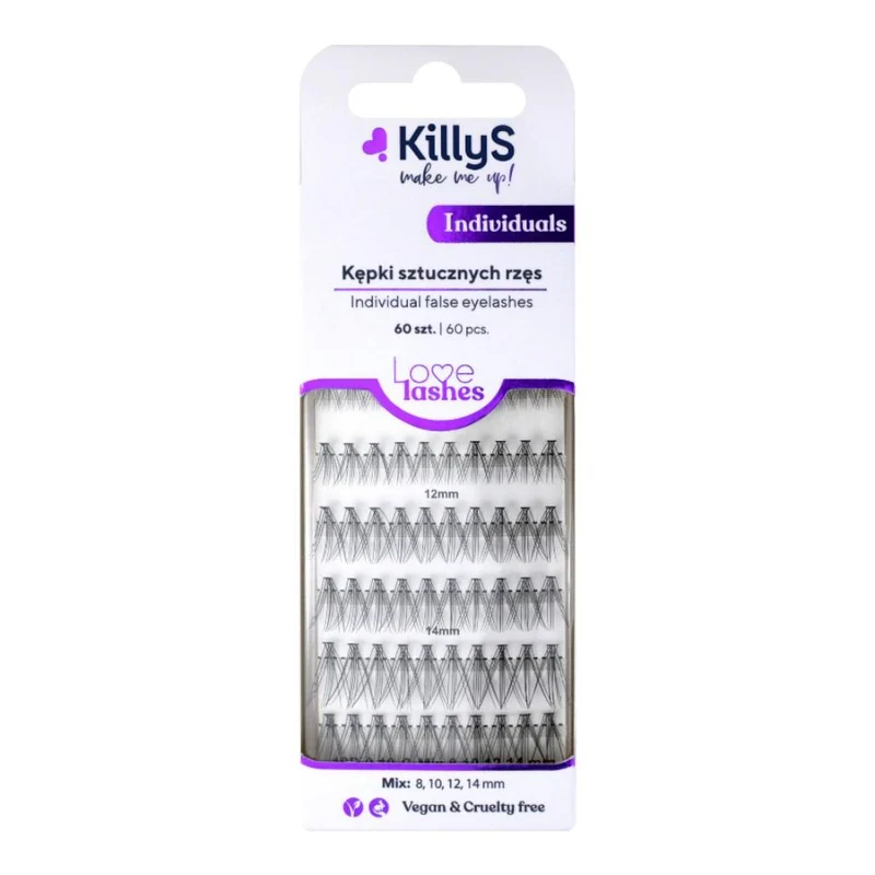 Killys Individual False Eyelashes 60 pcs. 2