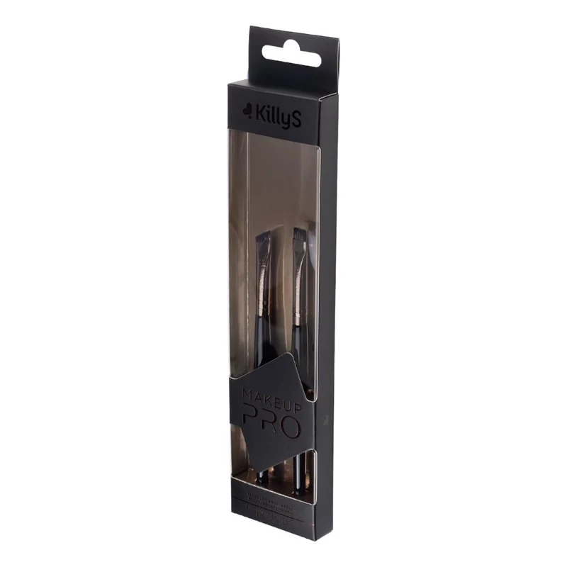 KillyS Makeup Pro Eyebrow and Eyeliner Brush Set 3