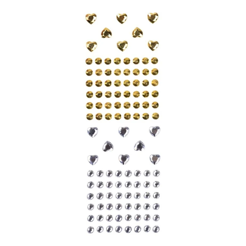 KillyS Gold and Silver Face and Body Gems 2