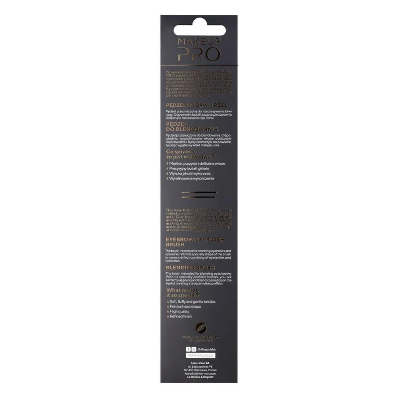 KillyS Makeup Pro Blending & Eyebrow & Eyelash Brush Set 4
