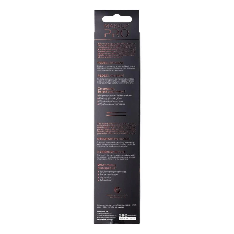 KillyS Makeup PRO Eyebrow and Eyeshadow Brush Set 4