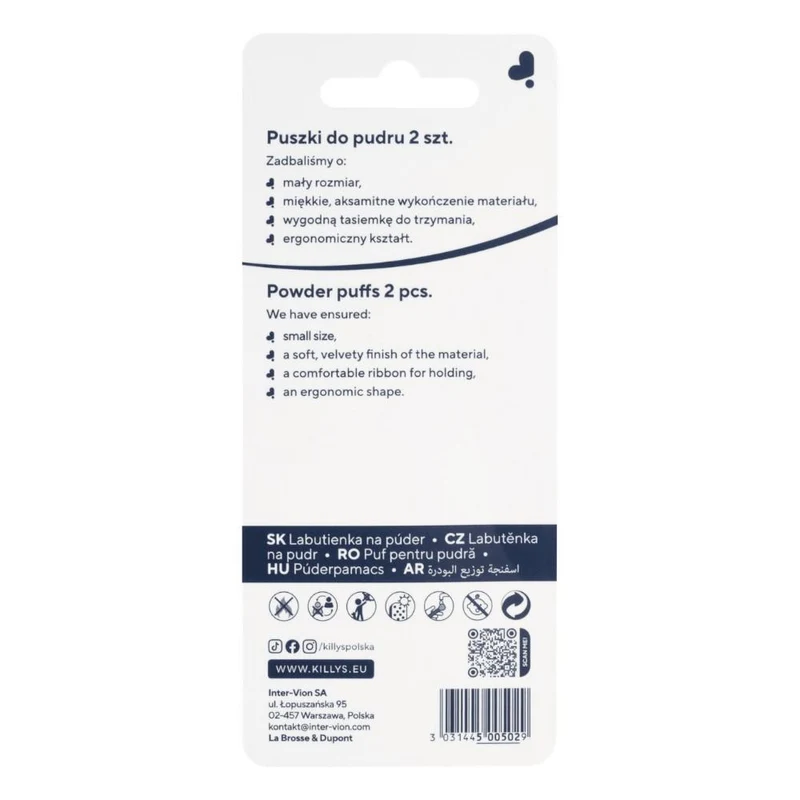 KillyS Small Powder Puffs  2 pcs. 3
