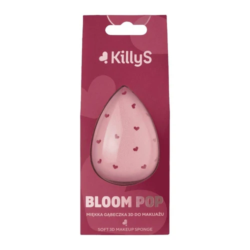 KillyS Bloom Pop 3D Makeup Sponge - Heart Motif