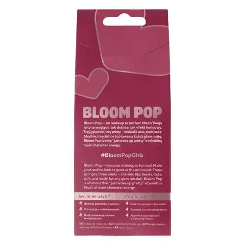 KillyS Bloom Pop 3D Makeup Sponge - Heart Motif