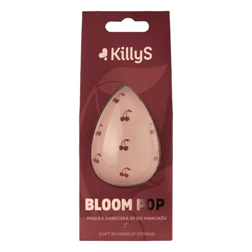 KillyS loom Pop 3D Makeup Sponge - Cherry Blossom Motif