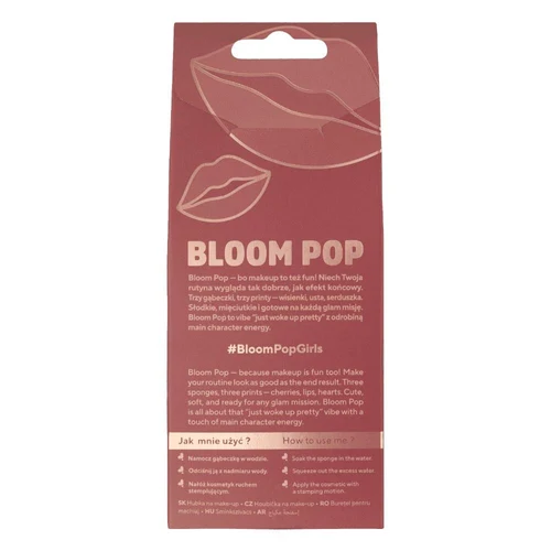 KillyS Bloom Pop 3D Makeup Sponge - Lip Motif