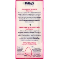 KillyS 3D Makeup Sponge - Pink 3